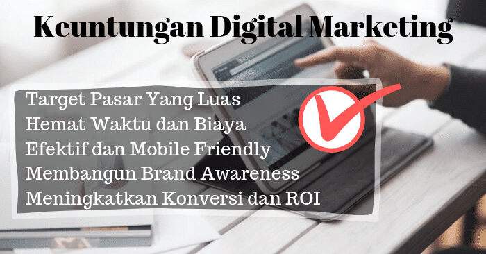 Keuntungan Digital Marketing